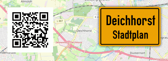 Stadtplan Deichhorst