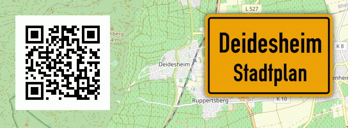Stadtplan Deidesheim