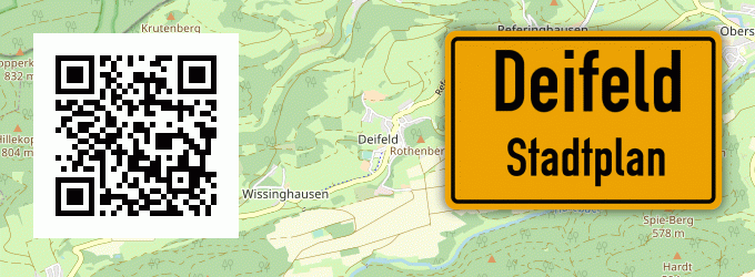 Stadtplan Deifeld