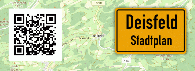 Stadtplan Deisfeld