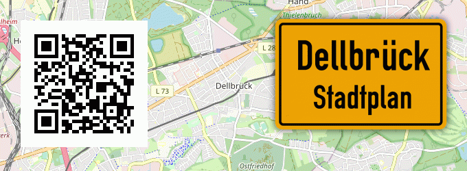 Stadtplan Dellbrück