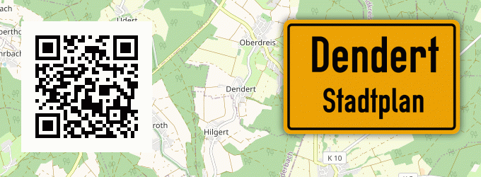 Stadtplan Dendert