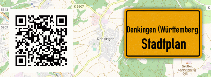 Stadtplan Denkingen (Württemberg)