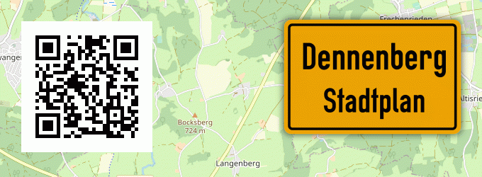 Stadtplan Dennenberg