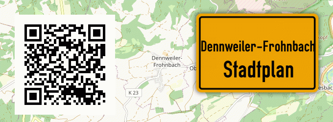 Stadtplan Dennweiler-Frohnbach