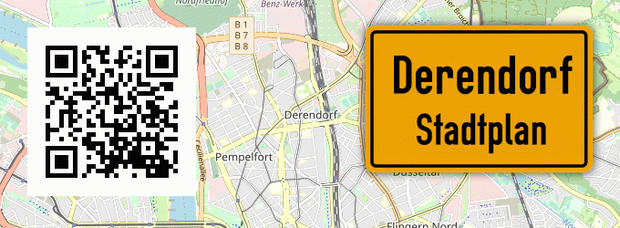 Stadtplan Derendorf