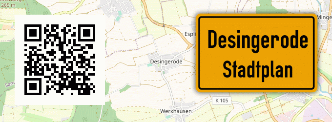 Stadtplan Desingerode