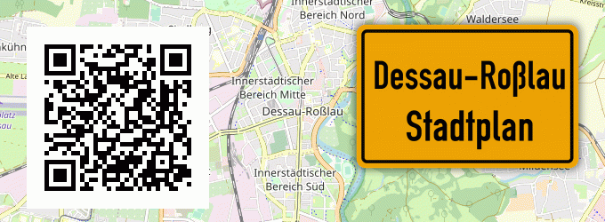 Stadtplan Dessau-Roßlau
