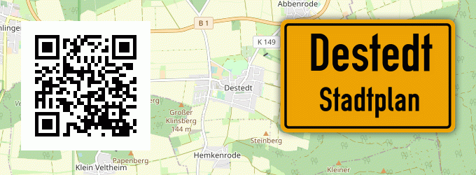 Stadtplan Destedt