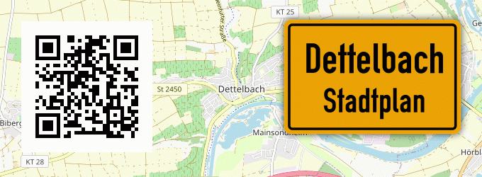 Stadtplan Dettelbach