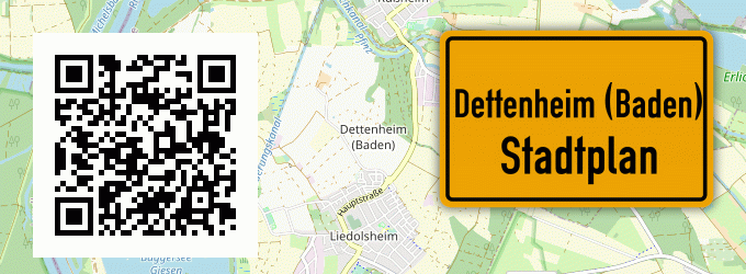 Stadtplan Dettenheim (Baden)