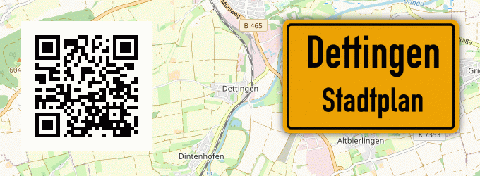 Stadtplan Dettingen