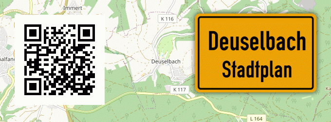 Stadtplan Deuselbach