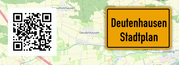 Stadtplan Deutenhausen