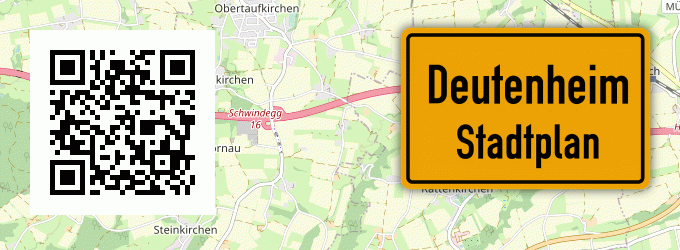 Stadtplan Deutenheim
