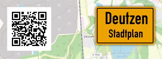 Stadtplan Deutzen