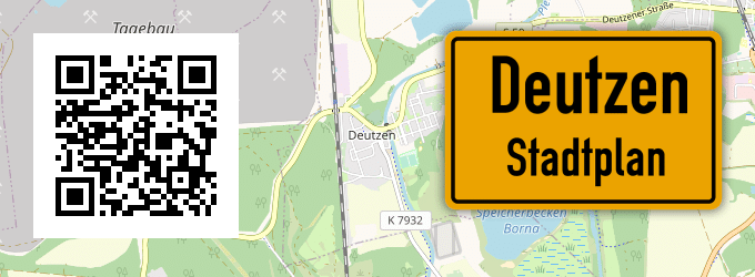 Stadtplan Deutzen