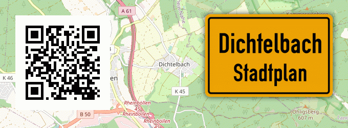 Stadtplan Dichtelbach