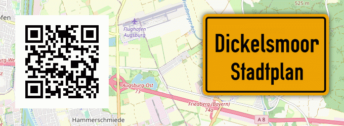 Stadtplan Dickelsmoor