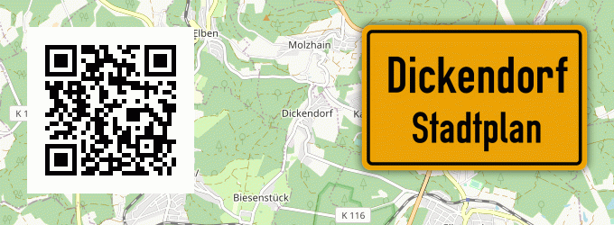 Stadtplan Dickendorf
