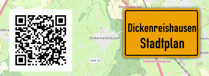 Stadtplan Dickenreishausen