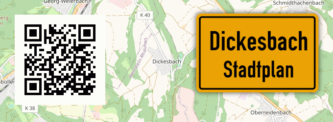 Stadtplan Dickesbach