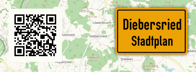 Stadtplan Diebersried