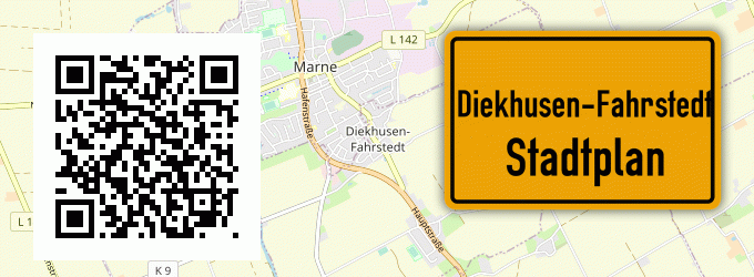 Stadtplan Diekhusen-Fahrstedt