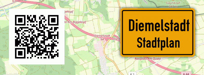 Stadtplan Diemelstadt