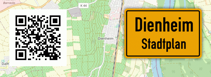 Stadtplan Dienheim