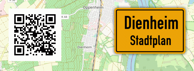 Stadtplan Dienheim