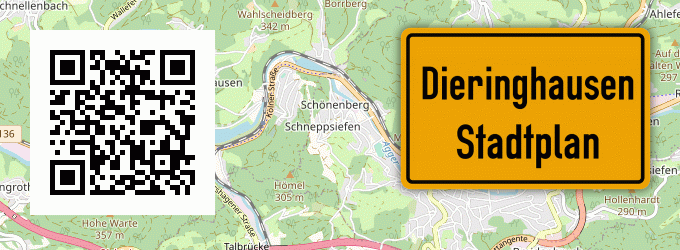 Stadtplan Dieringhausen
