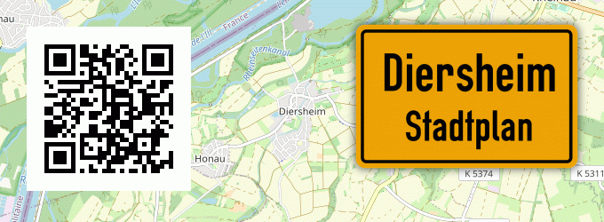 Stadtplan Diersheim