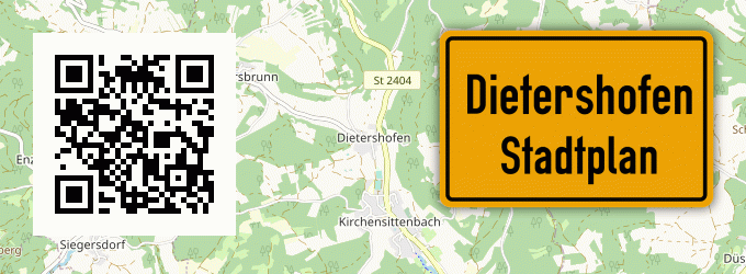 Stadtplan Dietershofen