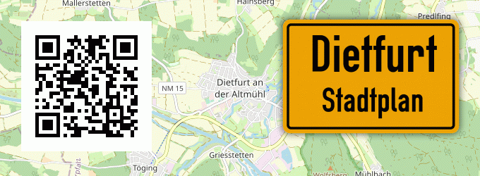 Stadtplan Dietfurt