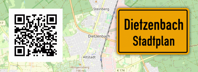 Stadtplan Dietzenbach