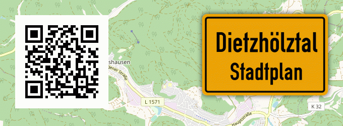 Stadtplan Dietzhölztal