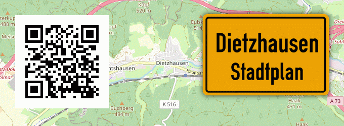 Stadtplan Dietzhausen