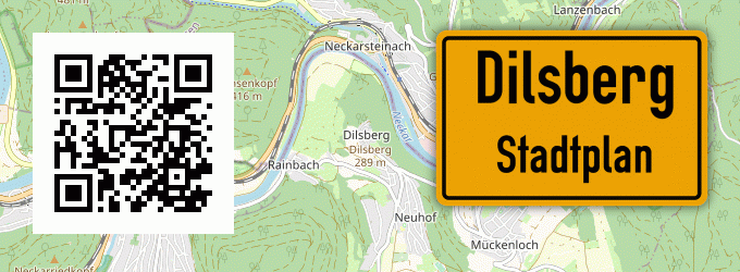 Stadtplan Dilsberg