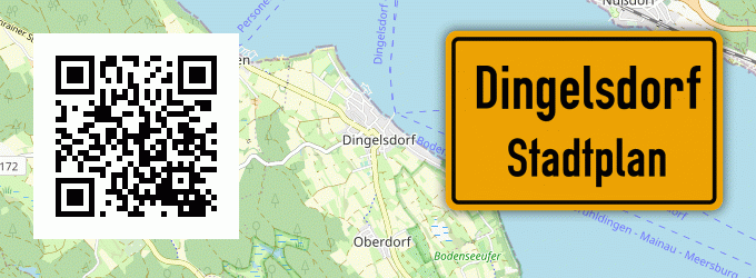 Stadtplan Dingelsdorf