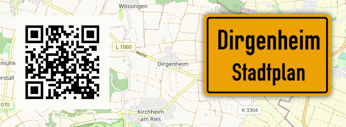 Stadtplan Dirgenheim