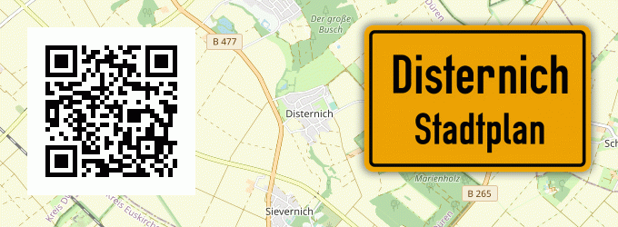 Stadtplan Disternich