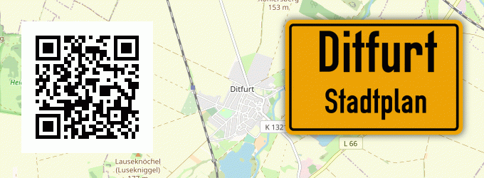 Stadtplan Ditfurt