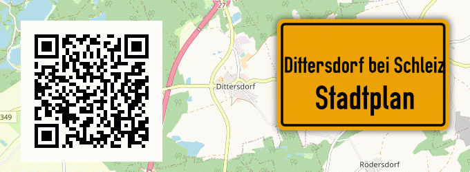Stadtplan Dittersdorf bei Schleiz