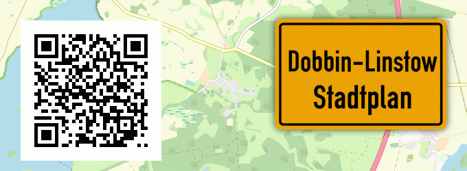Stadtplan Dobbin-Linstow
