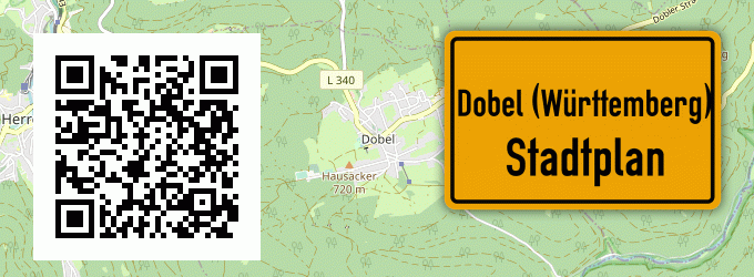 Stadtplan Dobel (Württemberg)