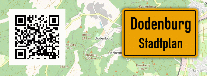 Stadtplan Dodenburg