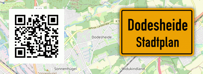 Stadtplan Dodesheide