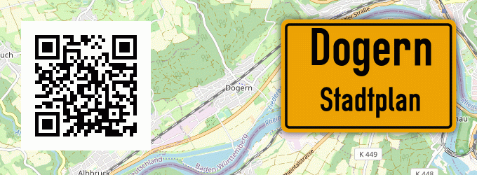 Stadtplan Dogern