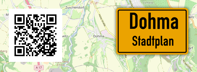 Stadtplan Dohma